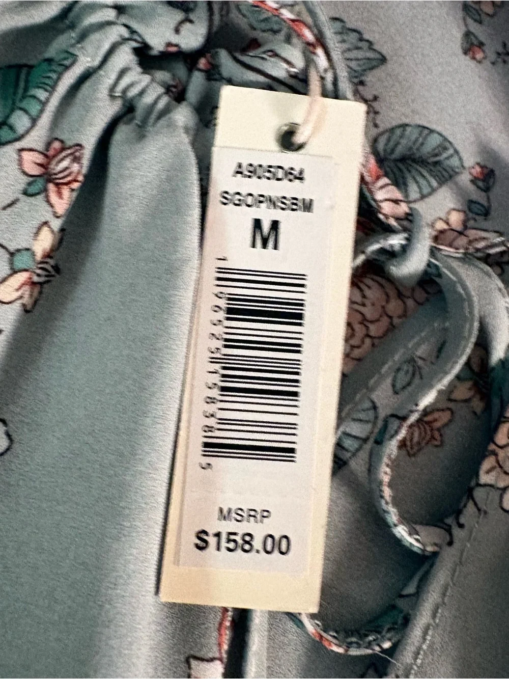 Max Studio Floral Sleeveless Tiered Maxi Dress (Size Medium) NWT